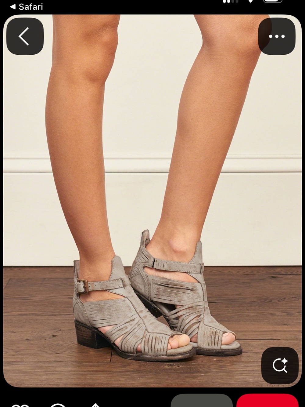 Freebird Arrow Gladiator Sandal Sz 7